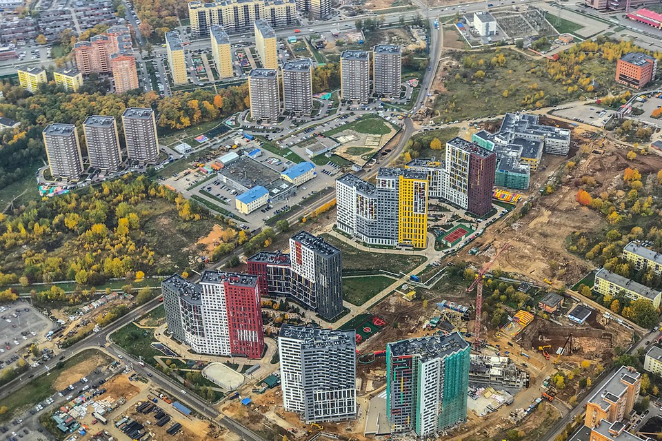 В Москве утвердили 95 проектов межевания жилых кварталов
